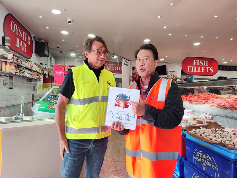 Martin Yan with John Susman